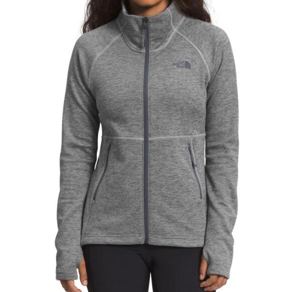 The North Face Tops - The North Face Canyonlands Full-Zip Fleece Top Women's Size Small, Charcoal Gray